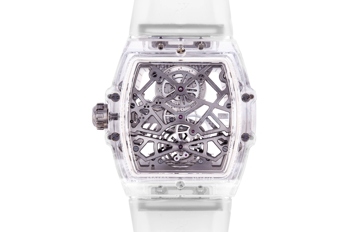 Hublot,Spirit of Big Bang 44x47mm,44x47mm,Sapphire,Silver,Handwound,Tourbillon,120hours,606,606.JX.0120.RT.Y0S17