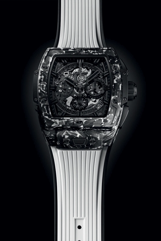 Hublot,Spirit of Big Bang 42mm,42mm,Carbon,Black,Automatic,Chronograph,Day,642,642.QW.0110.RX.JPN