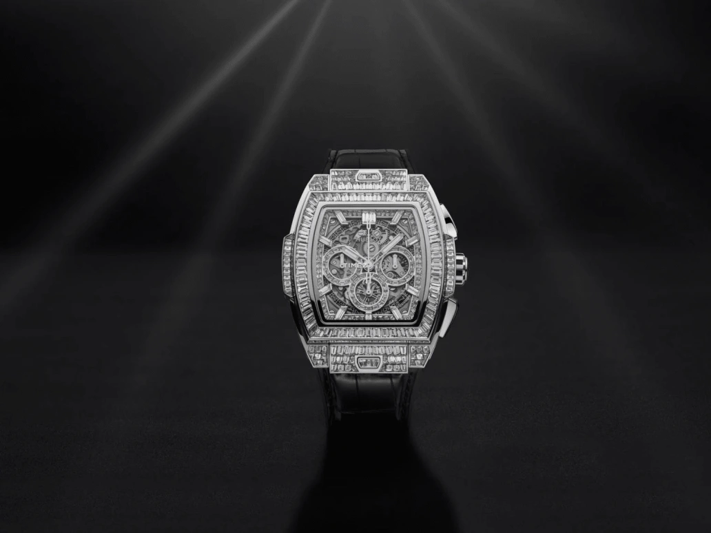 Hublot,Big Bang 42mm,42mm,White Gold,Skeleton,Automatic,Chronograph,Day,642,642.WX.9017.LR.9904