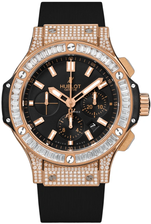 Hublot,Big Bang 44mm,44mm,Rose Gold,Black,Automatic,42hours,In-house Caliber,301,301.PX.1180.RX.0904