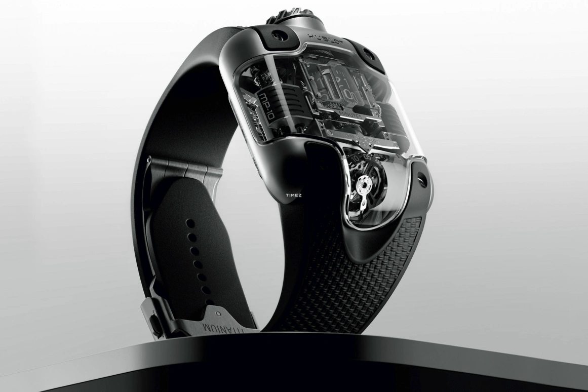 Hublot,MP 54x41.50mm,54x41.50mm,Titanium,Skeleton,Automatic,Tourbillon,48hours,910,910.NX.0001.RX
