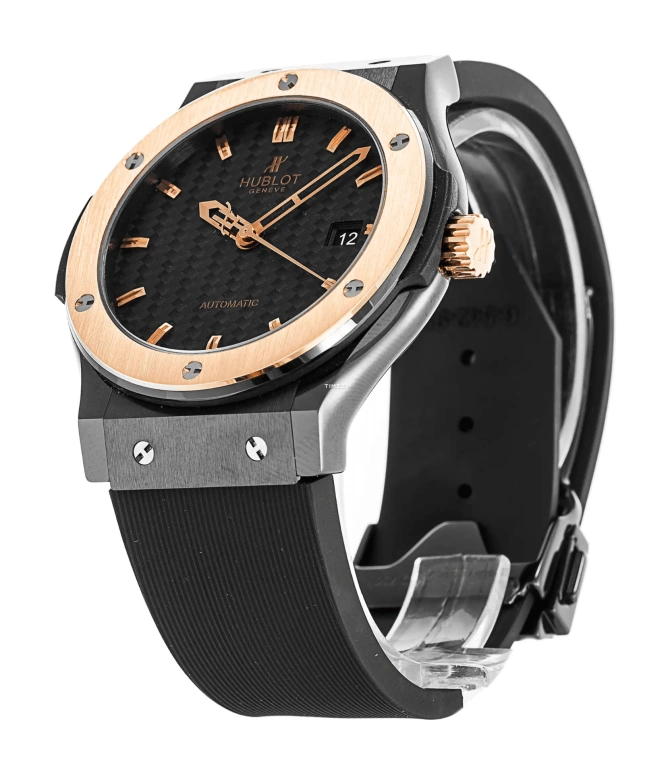 Hublot,Classic Fusion 45mm,45mm,Ceramic,KING GOLD,Titanium Gold,Black,Automatic,42hours,In-house Caliber,511,511.CO.1780.RX