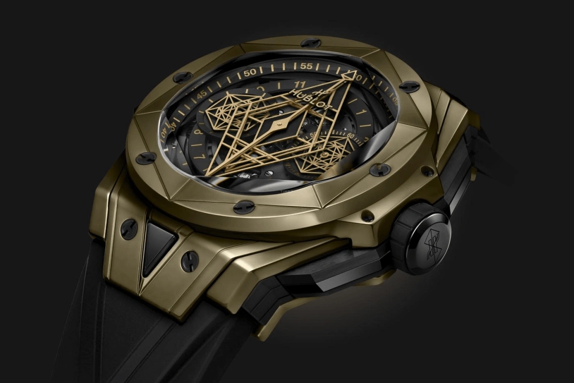 Hublot,Big Bang 45mm,45mm,Magic Gold,Black,Automatic,Chronograph,Day,Flyback,418,418.MX.1103.RX.MXM22