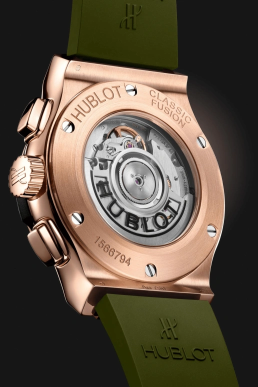 Hublot,Classic Fusion 42mm,42mm,KING GOLD,Green,Automatic,42hours,In-house Caliber,541,541.OX.8980.RX