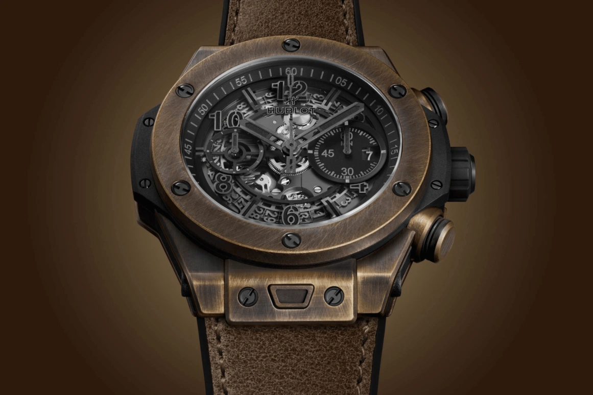 Hublot,Big Bang 44mm,44mm,Bronze,Black,Automatic,Chronograph,Day,Flyback,421,421.BZ.1110.VR.JPN