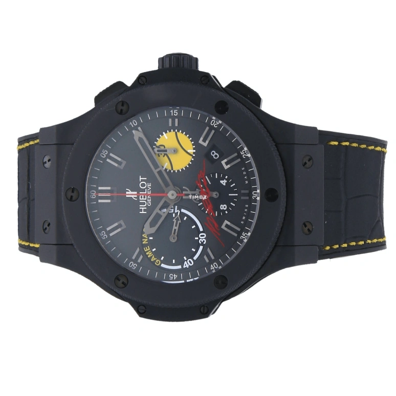 Hublot,Big Bang 44mm,44mm,Ceramic,Black,Automatic,Chronograph,Day,301,301.C1.8017.GR.NST11