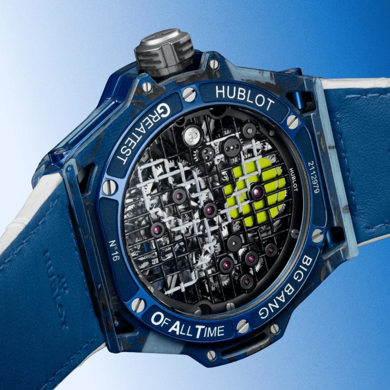 Hublot,Big Bang 44mm,44mm,Composite,Blue,Automatic,Tourbillon,72hours,429,429.QKB.0120.NR.DJO26