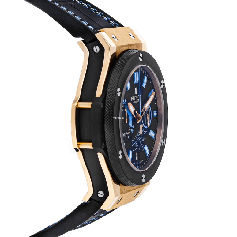 Hublot,Big Bang 44mm,44mm,Rose Gold,Black,Automatic,Chronograph,Day,318,318.PM.1129.GR.DMA10