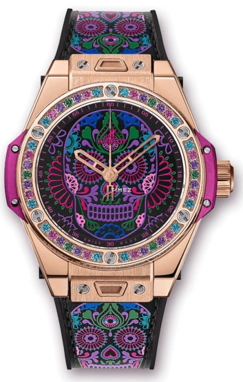 Hublot,Big Bang 39mm,39mm,KING GOLD,Black,Automatic,50hours,In-house Caliber,465,465.OX.1190.VR.1299.MEX18