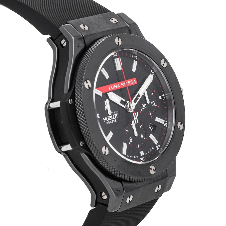 Hublot,Big Bang 45mm,45mm,Ceramic,Black,Automatic,Chronograph,Day,301,301.CM.131.RX.LUN06