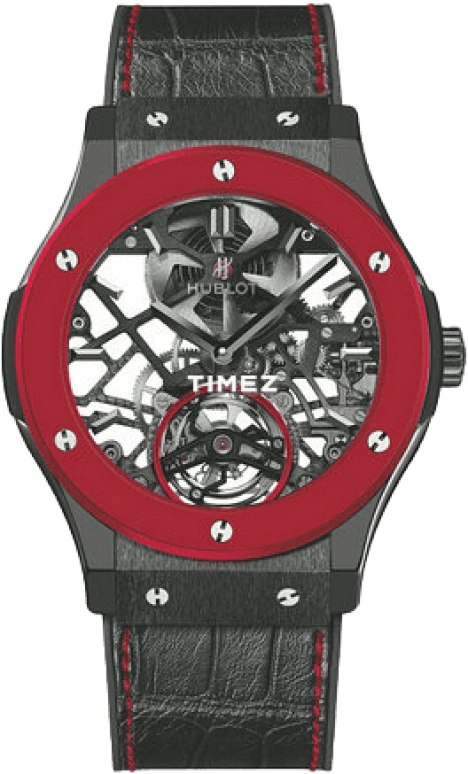Hublot,Classic Fusion 45mm,45mm,Ceramic,Skeleton,Automatic,Tourbillon,120hours,505,505.CI.0140.LR. OWM13