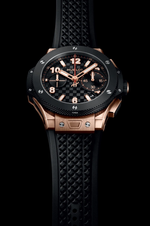 Hublot,Big Bang 43mm,43mm,KING GOLD,Black,Automatic,Chronograph,Day,431,431.OM.1338.RX