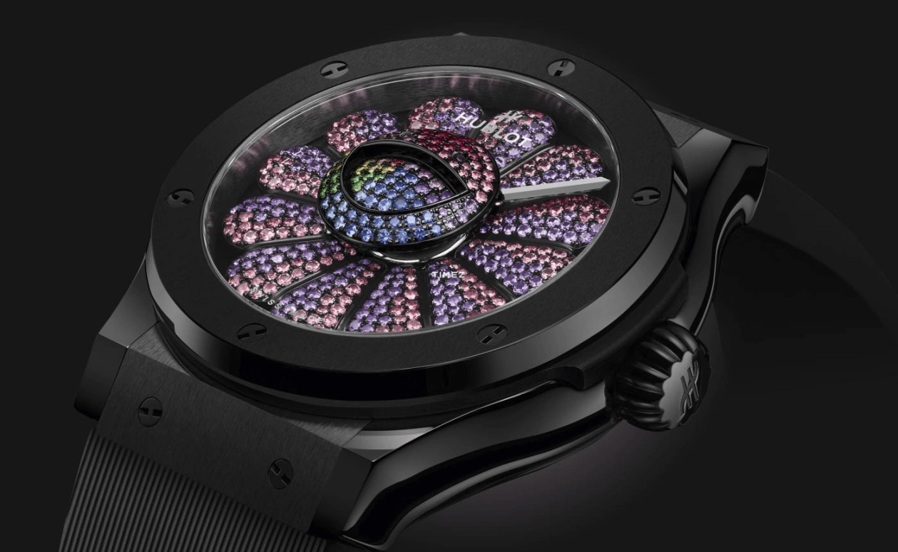 Hublot,Classic Fusion 45mm,45mm,Ceramic,Purple,Pink,Multi-Color,Automatic,Sapphire,Round,507,507.CX.9005.RX.TAK23
