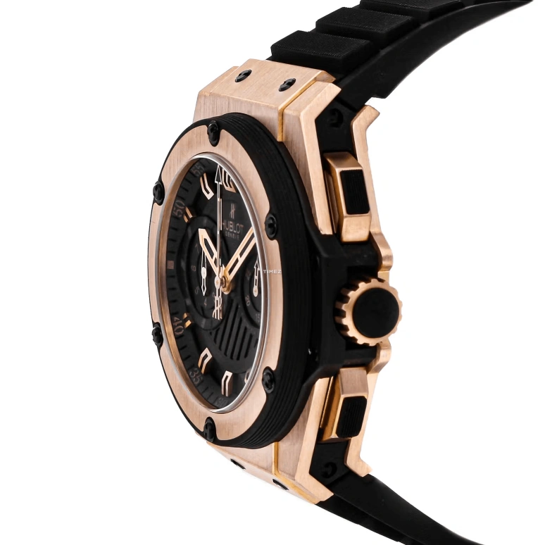Hublot,Big Bang 48mm,48mm,Titanium,Titanium Gold,Black,Automatic,Chronograph,Sapphire,Crystal Glass,715,715.PX.1128.RX