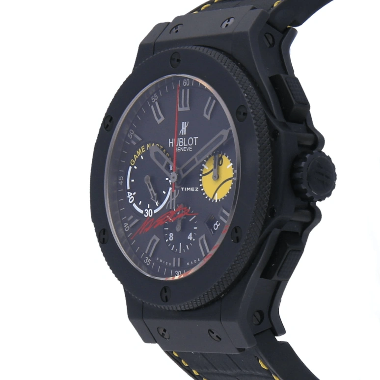 Hublot,Big Bang 44mm,44mm,Ceramic,Black,Automatic,Chronograph,Day,301,301.C1.8017.GR.NST11