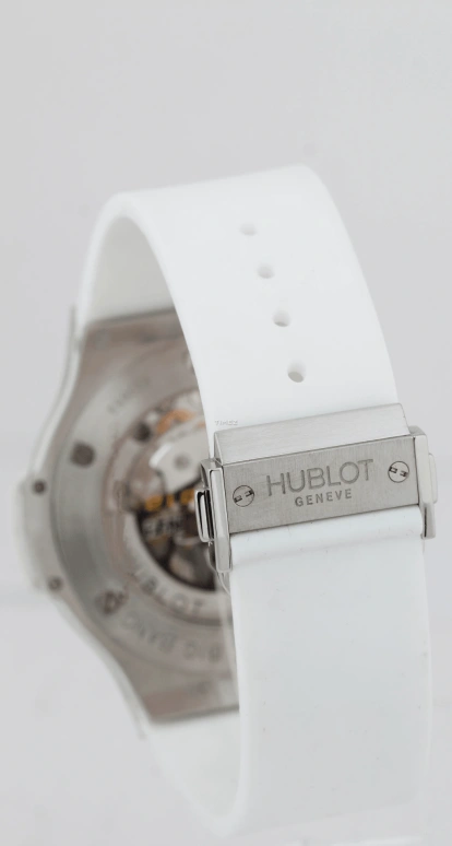 Hublot,Other 44mm,44mm,Stainless Steel,White,Automatic,Chronograph,Day,301,301.SE.230.RW