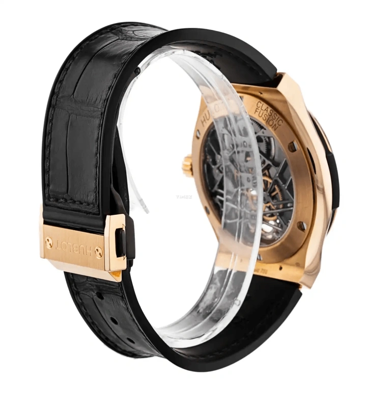 Hublot,Classic Fusion 45mm,45mm,Rose Gold,Automatic,Tourbillon,120hours,505,505.OX.9010.LR.1704