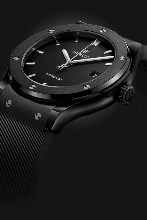Hublot,Classic Fusion 42mm,42mm,Ceramic,Black,Automatic,42hours,In-house Caliber,542,542.CM.1171.RX