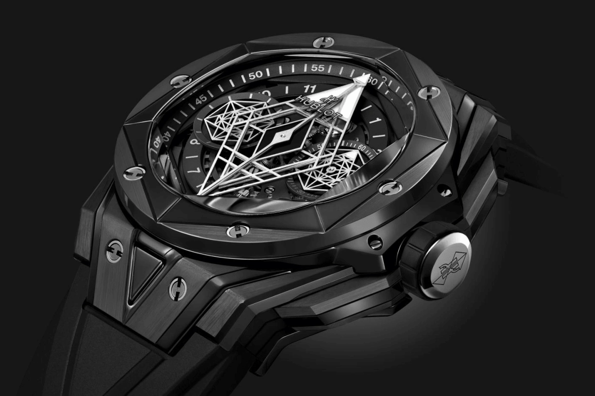 Hublot,Big Bang 45mm,45mm,Ceramic,Black,Grey,Automatic,Chronograph,Day,Flyback,418,418.CX.1107.RX.MXM22