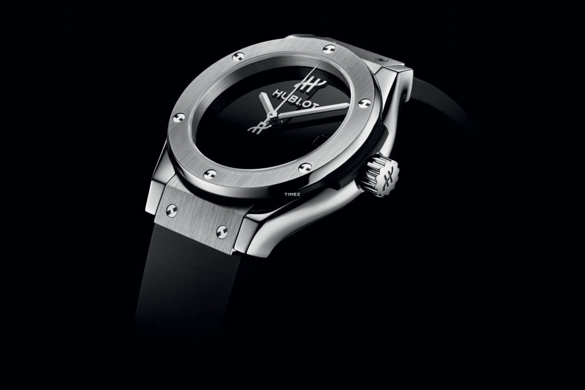Hublot,Classic Fusion 29mm,29mm,Titanium Gold,Black,Quartz,Day,In-house Caliber,591,591.NX.1270.RX.MDM