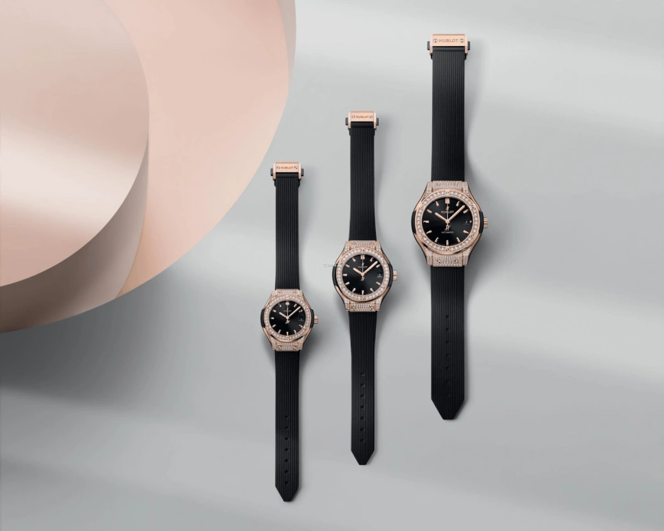 Hublot,Classic Fusion 29mm,29mm,KING GOLD,Black,Quartz,Day,In-house Caliber,591,591.OX.1480.RX.1604