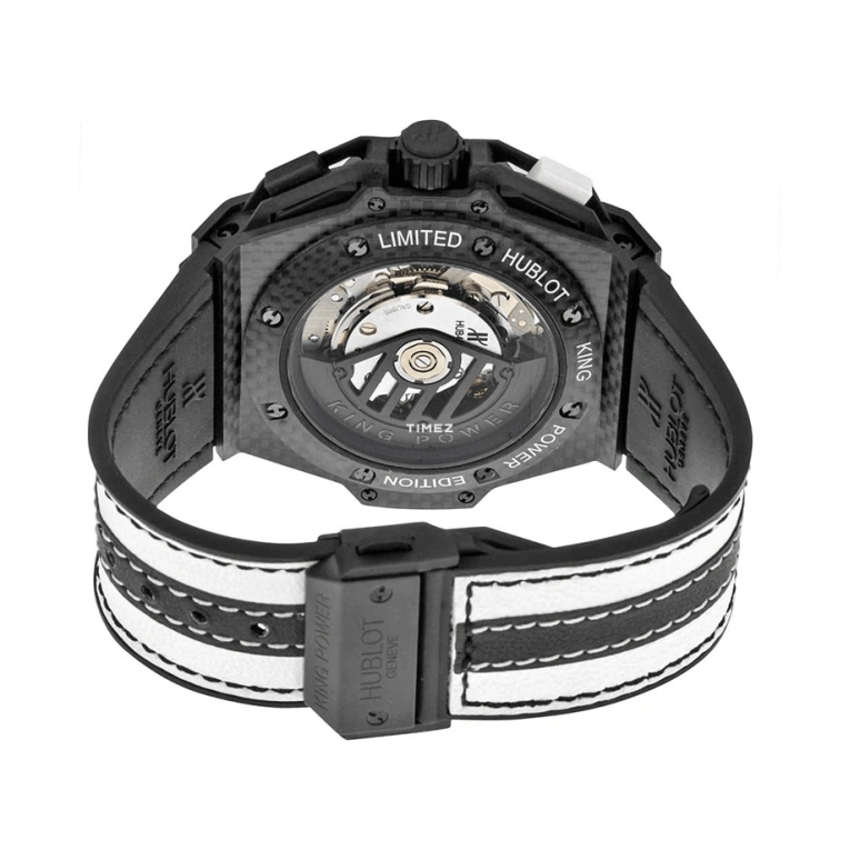 Hublot,King Power 48mm,48mm,Carbon,Black,Automatic,Chronograph,Day,716,716.QX.1121.VR.JUV13