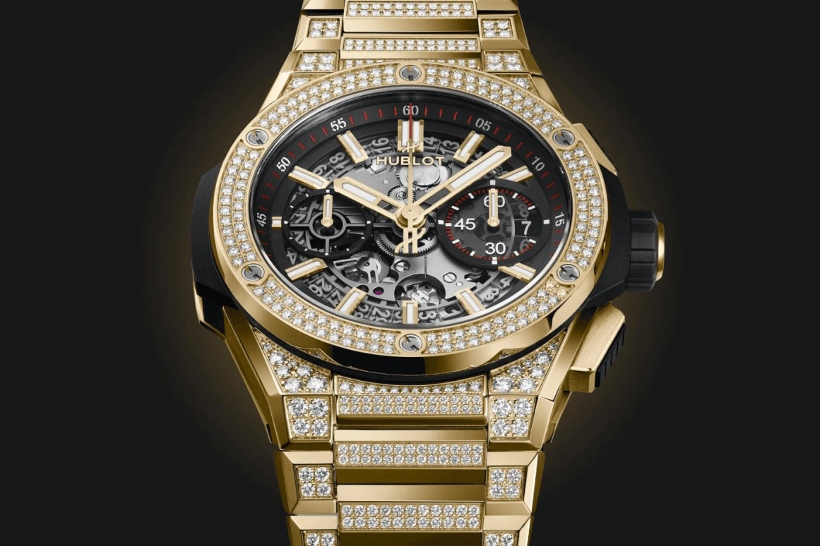 Hublot,Big Bang 42mm,42mm,Yellow Gold,Black,Automatic,72hours,In-house Caliber,451,451.VX.1130.VX.3704