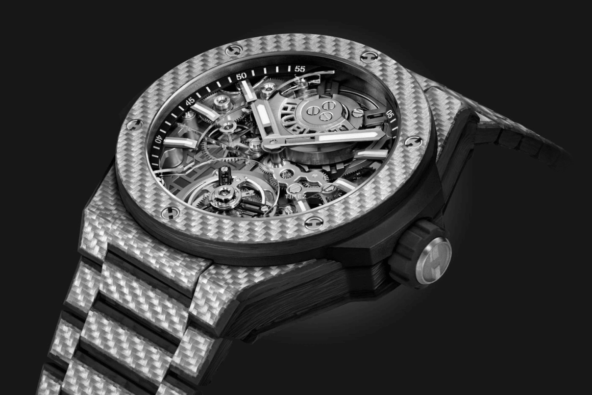 Hublot,Big Bang 43mm,43mm,Texalium,Skeleton,Tourbillon,Sapphire,Crystal Glass,Round,455,455.YS.0170.YS
