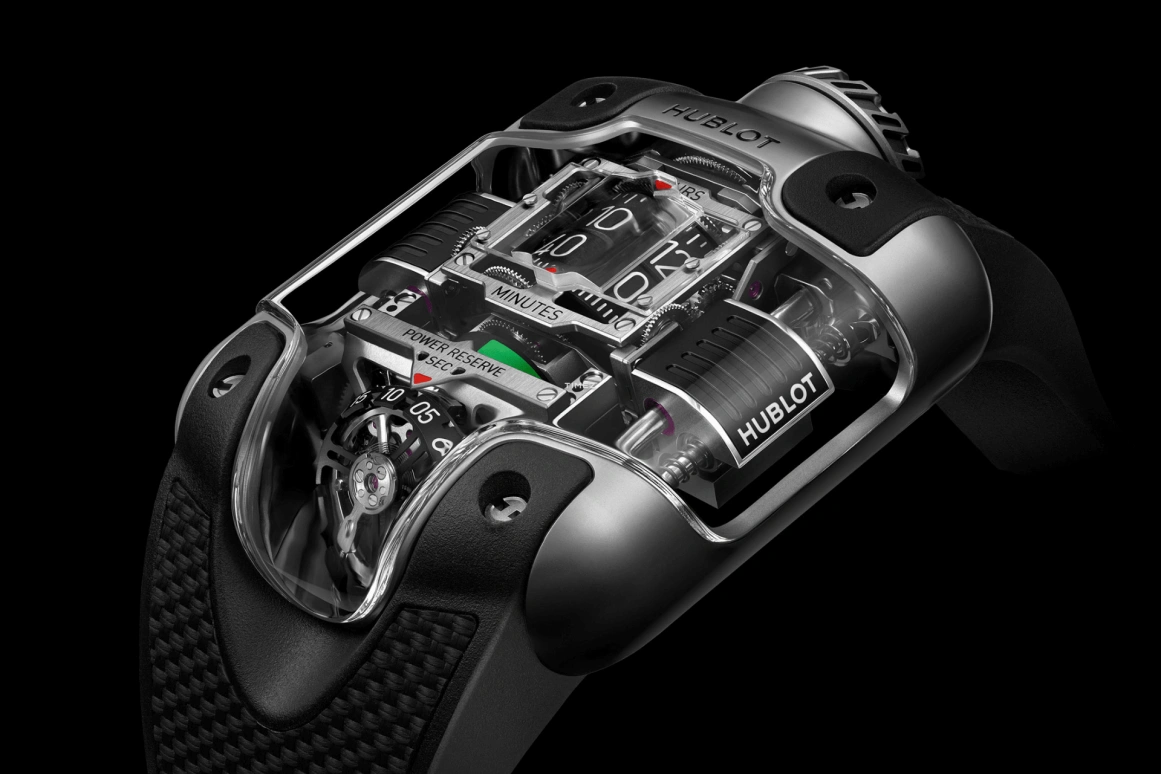 Hublot,MP 54x41.50mm,54x41.50mm,Titanium,Skeleton,Automatic,Tourbillon,48hours,910,910.NX.0001.RX