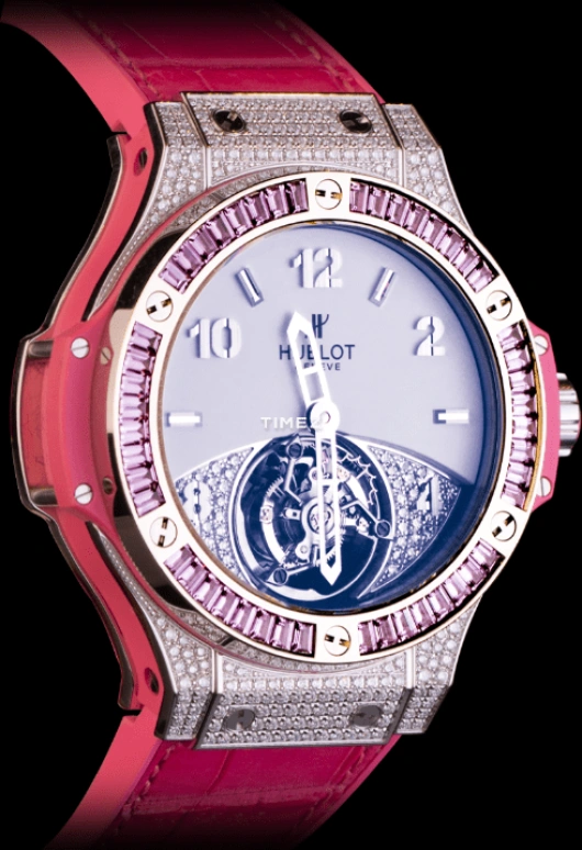 Hublot,Big Bang 41mm,41mm,Titanium,White,Handwound,Tourbillon,Sapphire,Crystal Glass,345,345.SP.2010.LR.0933