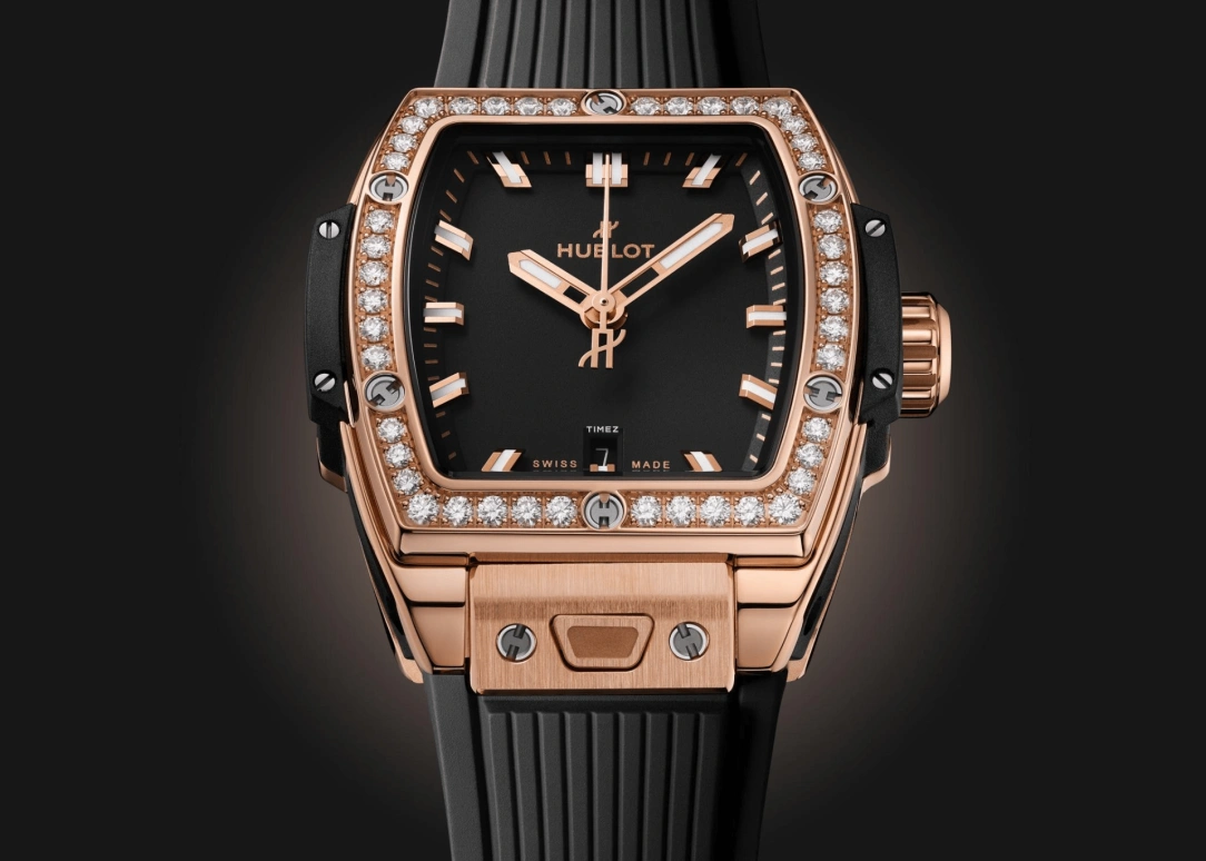 Hublot,Spirit of Big Bang 32mm,32mm,KING GOLD,Black,Day,Sapphire,Rectangular,682,682.OX.1180.RX.1204