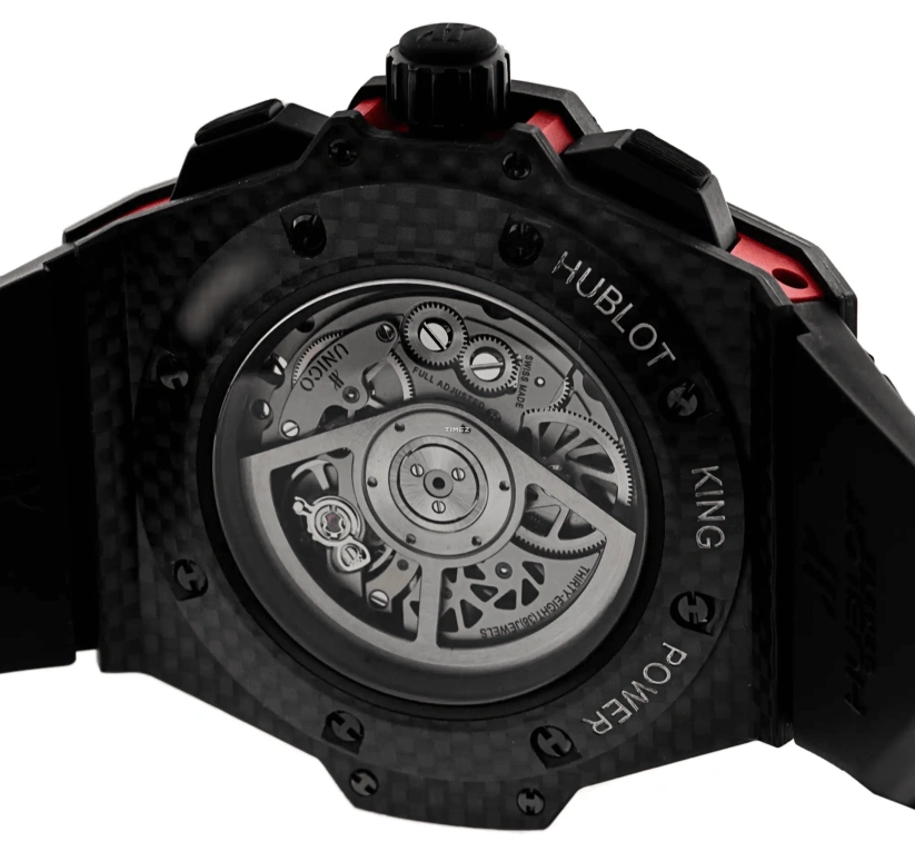 Hublot,King Power 48mm,48mm,Carbon,Luminous,Red,Automatic,72hours,In-house Caliber,701,701.QX.0113.HR
