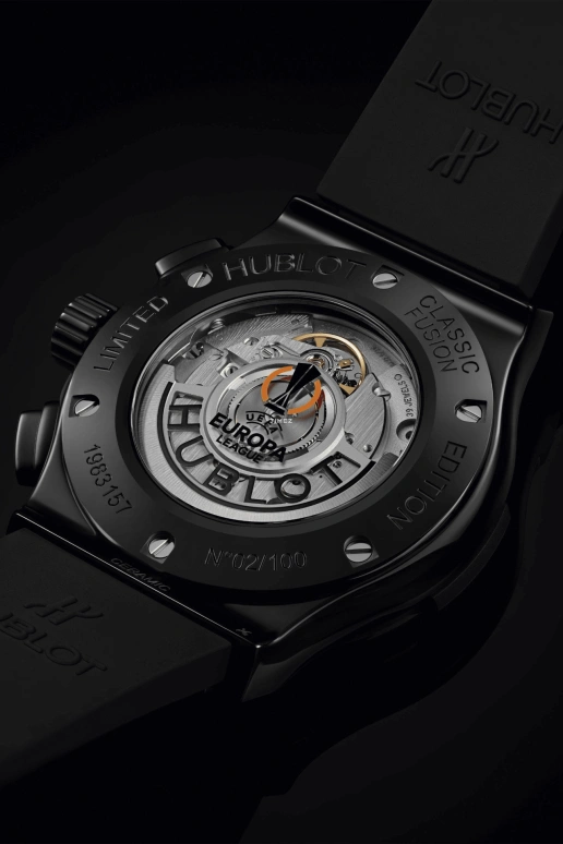 Hublot,Classic Fusion 42mm,42mm,Ceramic,Black,Automatic,Chronograph,Sapphire,541,541.CM.1479.RX.UEL23