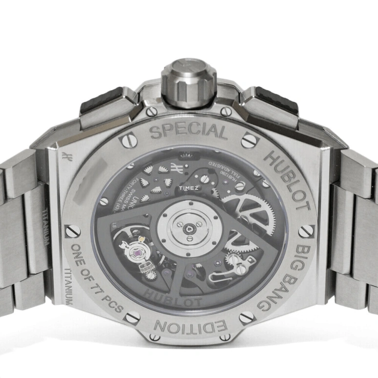 Hublot,Big Bang 42mm,42mm,Titanium,Skeleton,Automatic,Day,Sapphire,451,451.NX.1140.NX.YOS