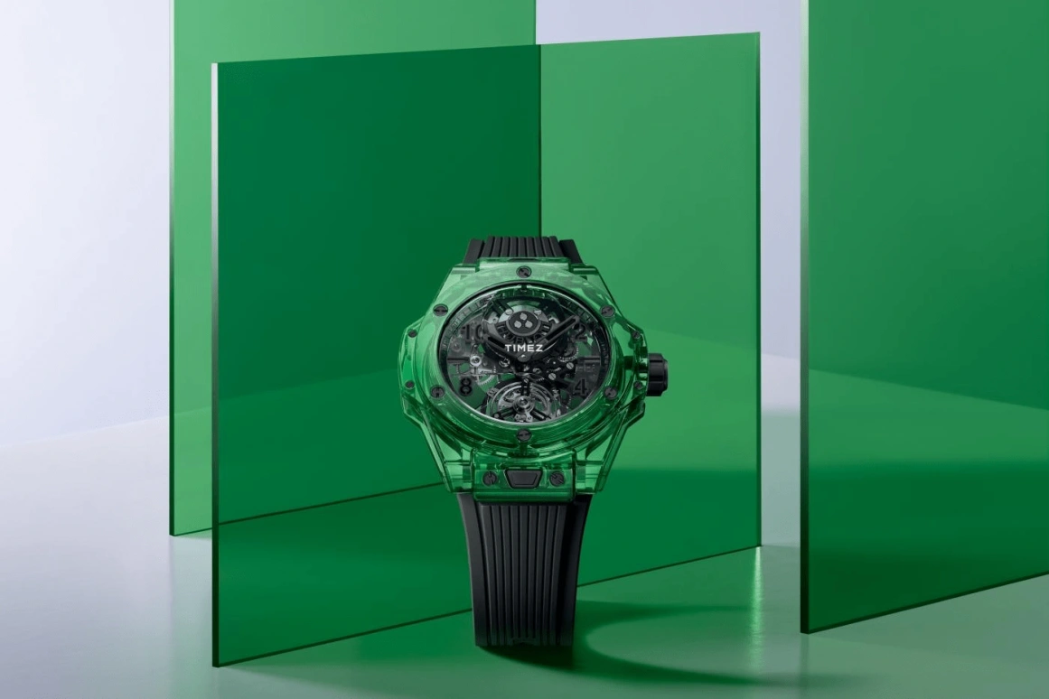 Hublot,Big Bang 44mm,44mm,Sapphire Aluminium oXide and rare Earth Mineral,Black,Transparent,Automatic,Tourbillon,72hours,429,429.JG.0110.RT