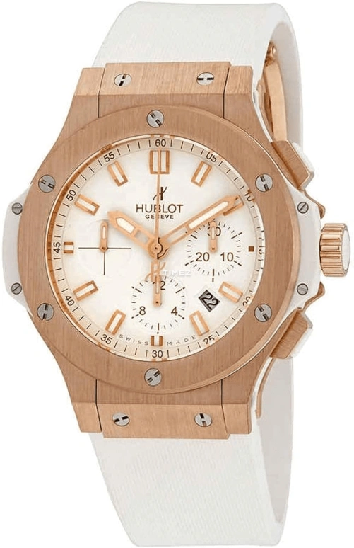 Hublot,Big Bang 44mm,44mm,Rose Gold,Titanium Gold,White,Automatic,Chronograph,Day,301,301.PE.2180.RW