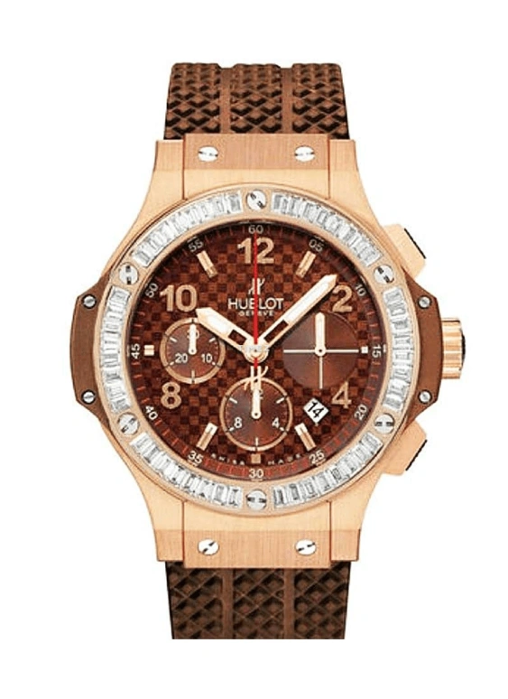 Hublot,Big Bang 41mm,41mm,Rose Gold,Coffee,Brown,Automatic,Chronograph,Day,341,341.PC.1007.RX.194