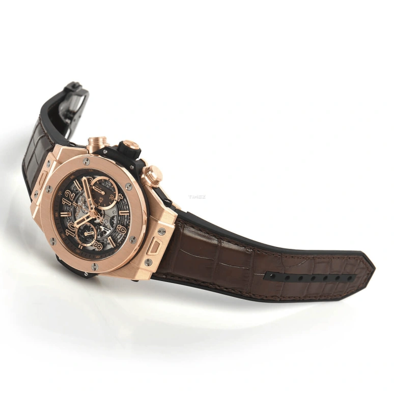 Hublot,Big Bang 45mm,45mm,Rose Gold,Skeleton,Automatic,Chronograph,Day,411,411.OX.3180.LR