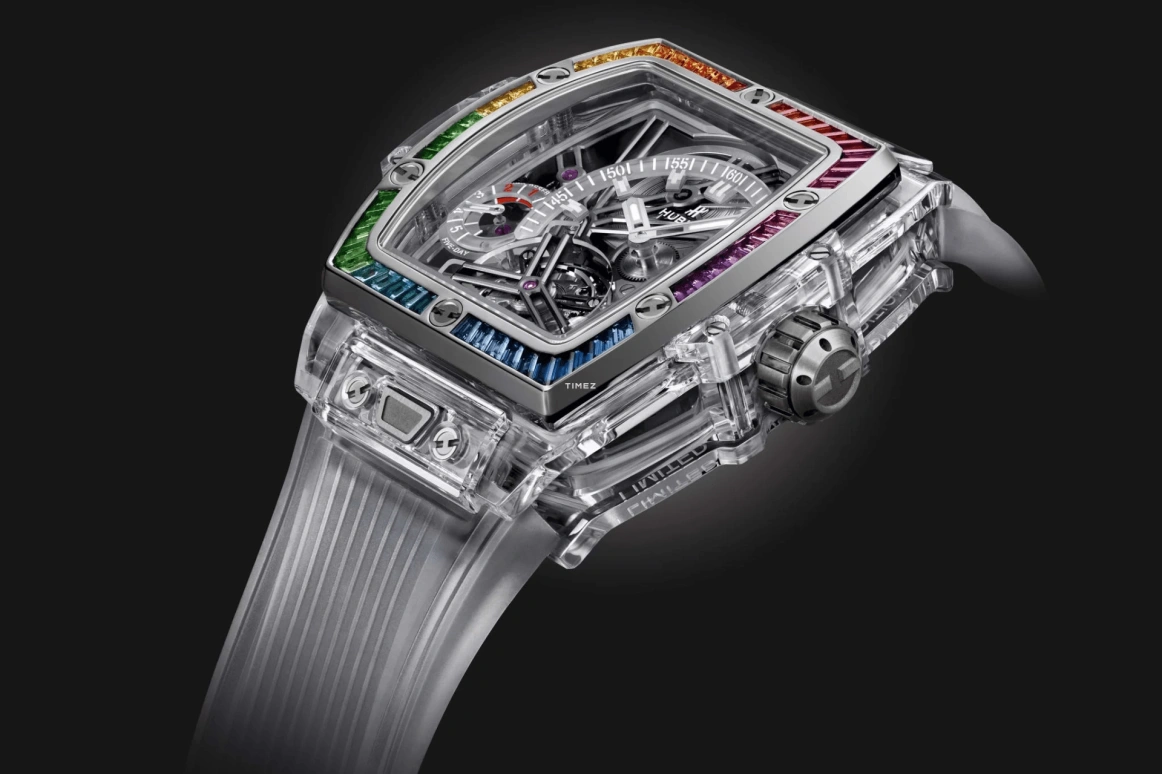 Hublot,Spirit of Big Bang 42mm,42mm,Sapphire,Crystal,Skeleton,Handwound,Power Reserve Indicator,Tourbillon,645,645.JX.5120.RT.4099
