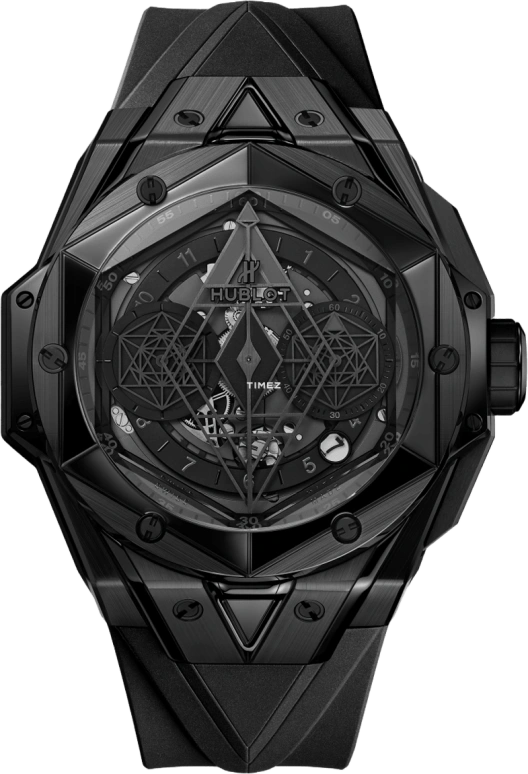 Hublot,Big Bang 45mm,45mm,Ceramic,Skeleton,Automatic,Chronograph,Day,Flyback,Retrograde,72hours,In-house Caliber,418,418.CX.1114.RX.MXM20