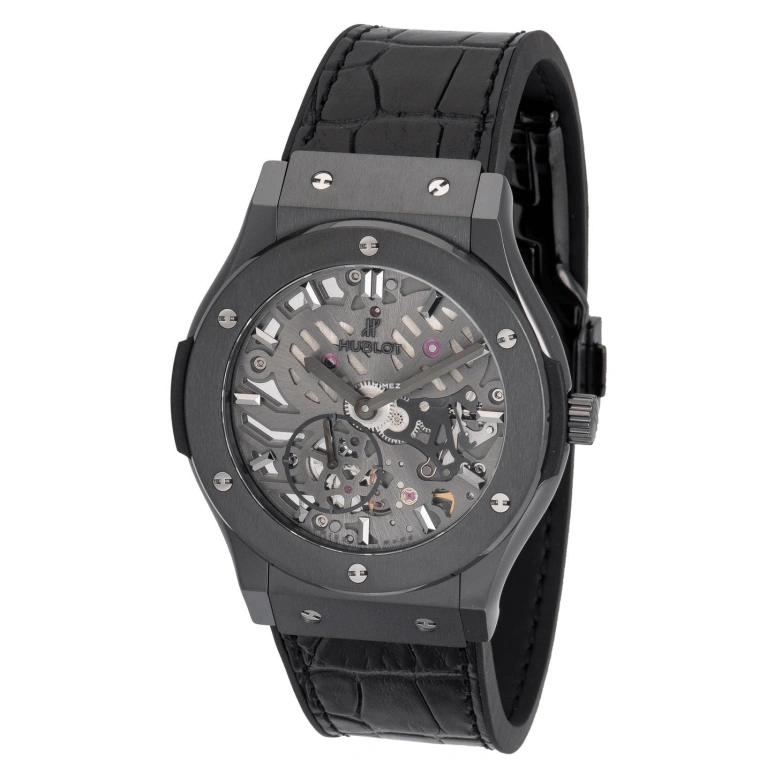 Hublot,Classic Fusion 42mm,42mm,Ceramic,Grey,Automatic,42hours,In-house Caliber,545,545.CM.0140.LR