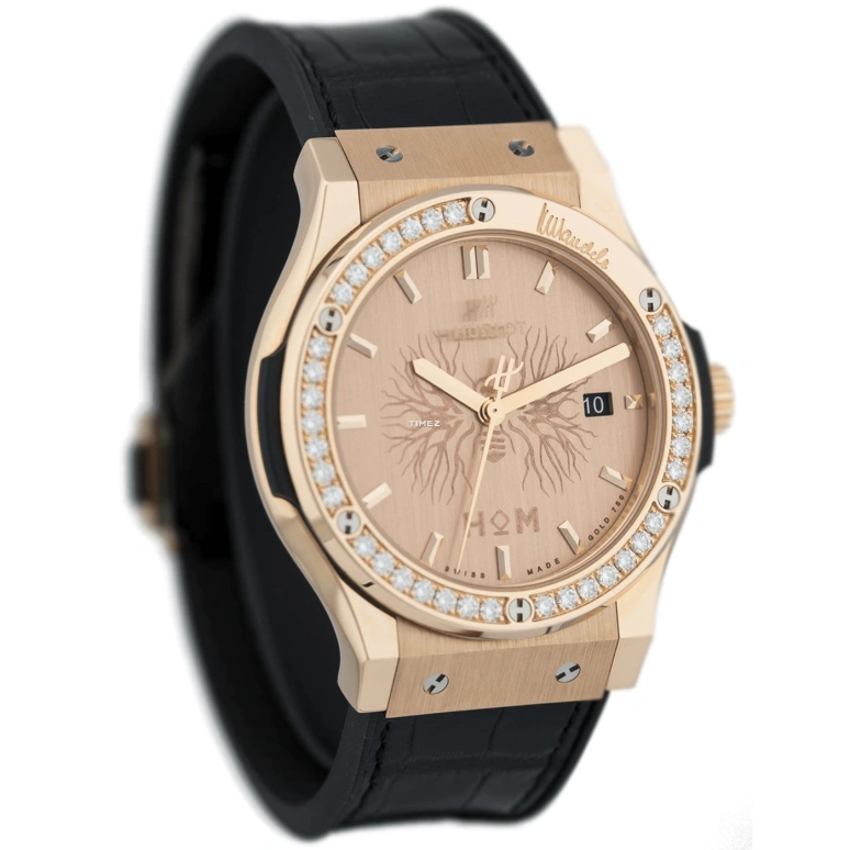 Hublot,Classic Fusion 42mm,42mm,KING GOLD,Rose,Rose Gold,Automatic,Day,Sapphire,Crystal Glass,542,542.OX.0200.LR.1204.MDL15