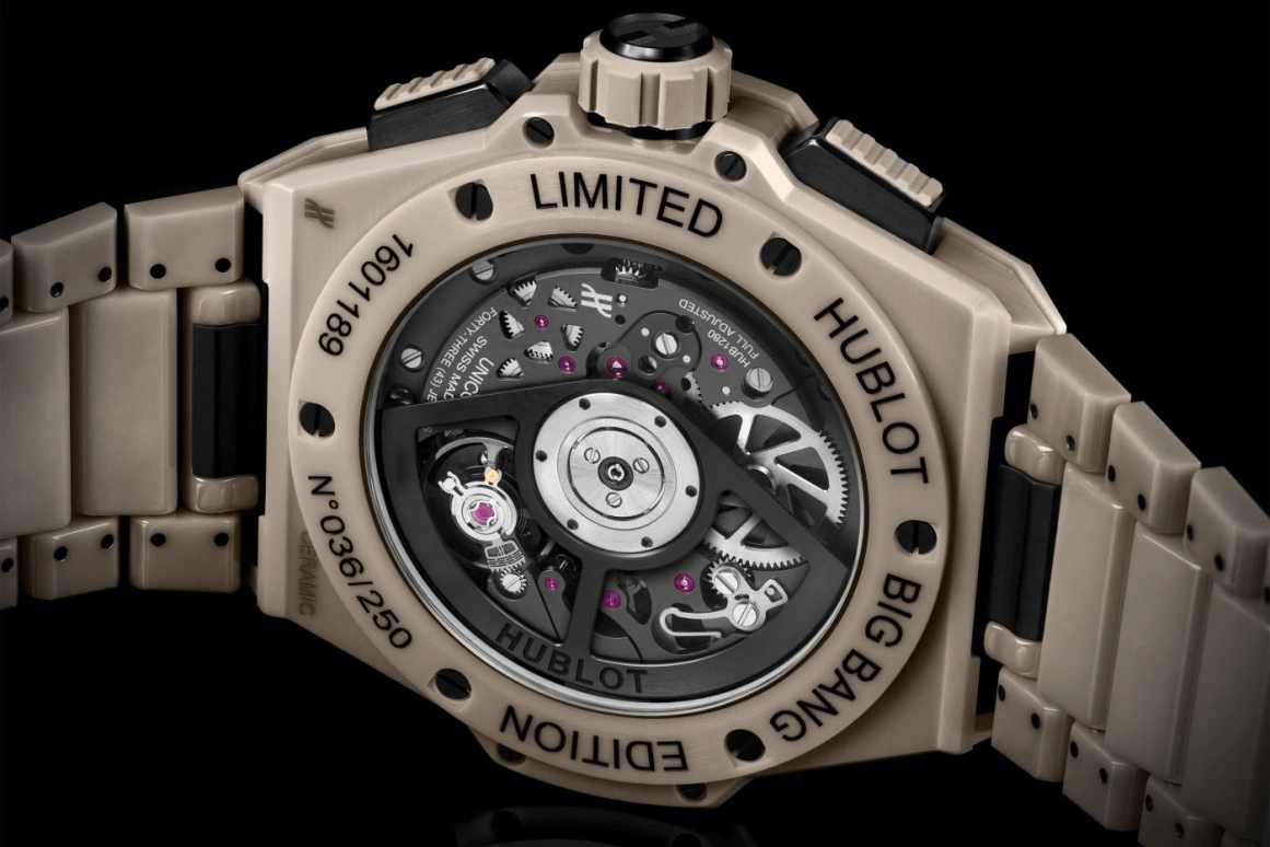 Hublot,Big Bang 42mm,42mm,Ceramic,Cream,Automatic,72hours,In-house Caliber,451,451.CZ.4620.CZ