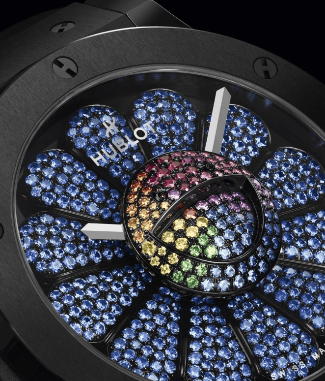 Hublot,Classic Fusion 45mm,45mm,Ceramic,Multi-Color,Blue,Automatic,Sapphire,Round,507,507.CX.9007.RX.TAK23