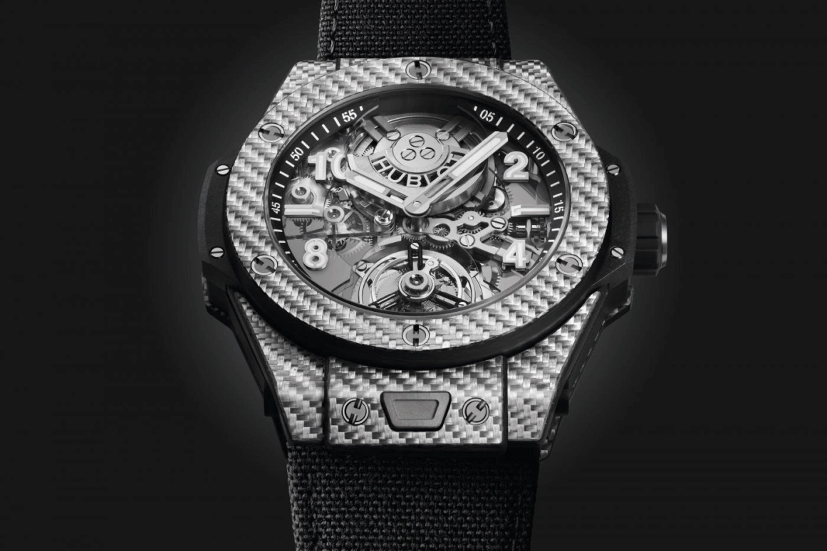Hublot,Big Bang 45mm,45mm,Carbon,72hours,In-house Caliber,Sapphire,419,419.YS.0170.NR