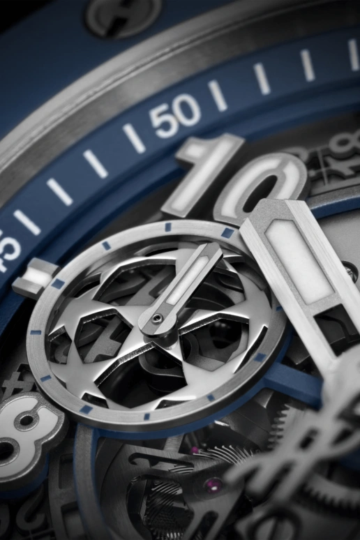 Hublot,Big Bang 42mm,42mm,Ceramic,Sapphire,Crystal Glass,Blue,Closed,441,441.EX.5129.RX.UCL22