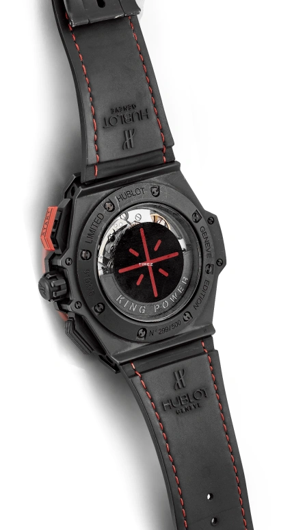 Hublot,King Power 48mm,48mm,Ceramic,Black,Automatic,Chronograph,Day,703,703.CI.1123.VR.DWD11