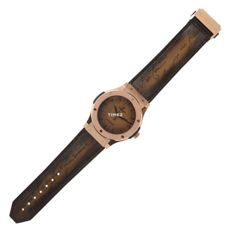 Hublot,Classic Fusion 45mm,45mm,Rose Gold,Coffee,Automatic,Sapphire,Crystal Glass,Round,511,511.OX.00500.VR.BER16