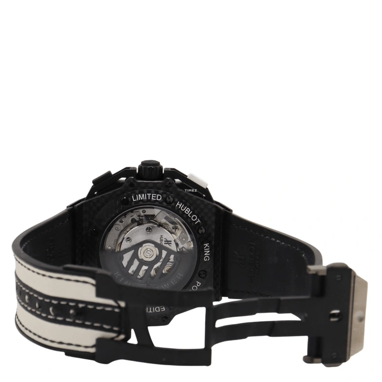Hublot,King Power 48mm,48mm,Carbon,Black,Automatic,Chronograph,Day,716,716.QX.1121.VR.JUV13