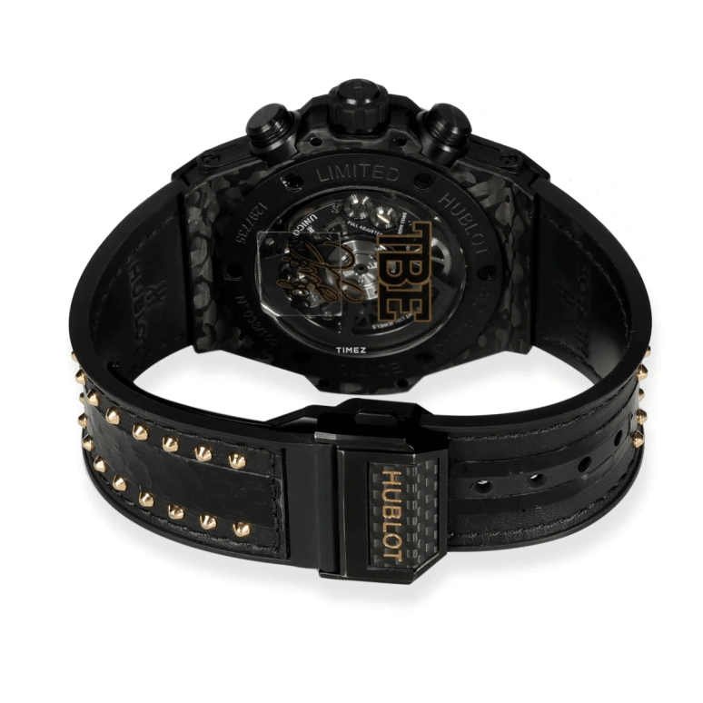 Hublot,Big Bang 45mm,45mm,Carbon,Yellow Gold,Skeleton,Black,Automatic,Chronograph,Day,411,411.QX.1180.PR.TMT18